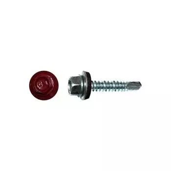 Кровельный саморез КРЕП-КОМП 4,8x29 RAL3003 красный рубин 250 шт. ск293003кф