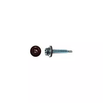Кровельный саморез КРЕП-КОМП 4,8x35 RAL3005 красное вино 3000 шт. ск353005к