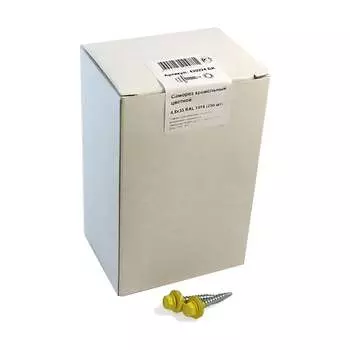 Кровельный саморез крепежная техника 4,8/35 RAL1018 (250 шт.) 420224