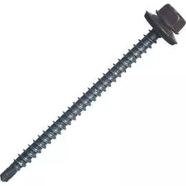 Кровельный саморез МЕТАЛЛСЕРВИС 4.8x70 RAL 8017 100 шт. 1220582