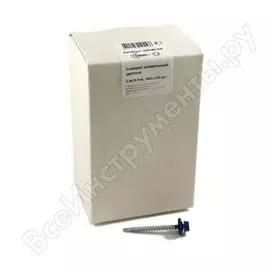 Кровельный саморез крепежная техника 4,8х35 RAL5005 синий (250 шт.) 420380