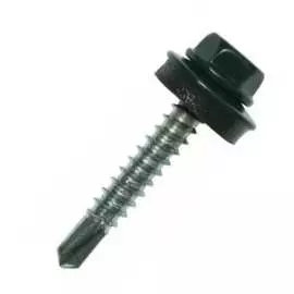 Кровельный саморез Стройметиз 4,8х35 зеленый хром RAL6020 60 шт. 2090034