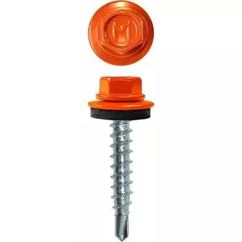 Кровельный саморез-сверло Daxmer 4,8x29 RAL 2004 250 шт. 00000306039