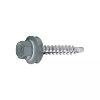 Кровельный саморез swfs 4.8х28 RAL-7004 300 шт. тов-091225