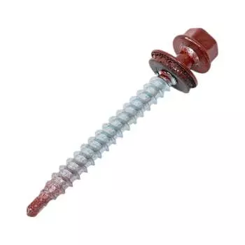 Кровельный саморез swfs 4.8х51 мм RAL-3009 250 шт. тов-048442