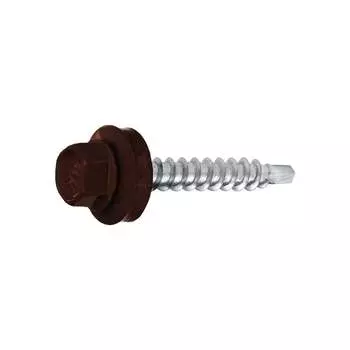 Кровельный саморез swfs 4.8х51 мм RAL-8014 250 шт. тов-048460
