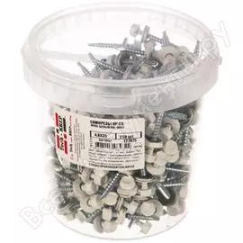 Саморез Tech-Krep 4,8х35 RAL9003 ярко-белый 250 шт. 127875