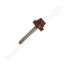 Саморез Tech-Krep 4,8х70 RAL8017 шоколад. корич 30 шт. 125560