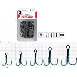 Крючки-тройники Cobra