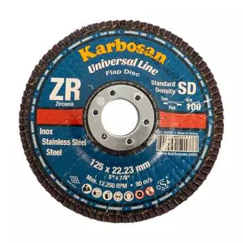 Круг лепестковый ABRAFORM P-100 AF-FLAP-FT-125-P100-ZR65