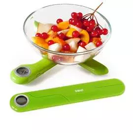 Кухонные весы tatkraft compact, складные, до 5 кг, автоматическое отключение 20313