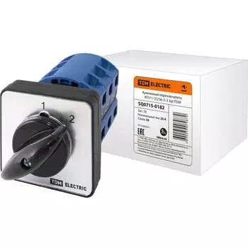 Кулачковый переключатель TDM ELECTRIC КПУ11-25/56 SQ0715-0182