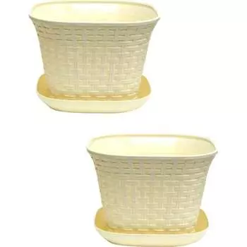 Квадратное кашпо Violet N-Kahpo-2/-36231-26