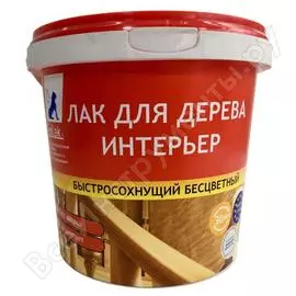Лак эмлак интерьер б/цв. полугл. 1,1кг 4607014470117