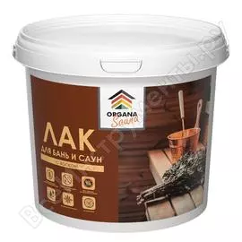 Лак для бань и саун Organa Sauna Varnish 106819