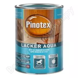 Лак для мебели и стен для внутренних работ Pinotex LACKER AQUA 7 5254103