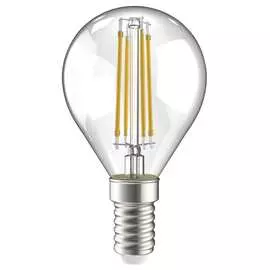 Лампа IEK серия 360 LLF-G45-7-230-40-E14-CL