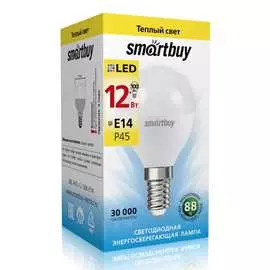 Лампа Smartbuy SBL-P45-12-30K-E14