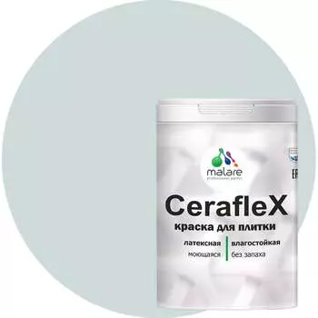 Латексная краска для кафельной и керамической плитки MALARE Ceraflex 2036773233008