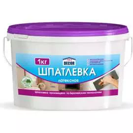 Латексная шпатлевка AQUADECOR