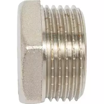 Латунная резьбовая заглушка DOUBLE-LIN LL6164 (3/4")
