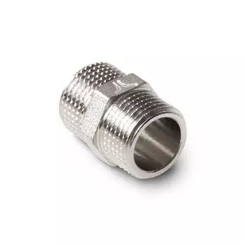 Латунный резьбовой ниппель PRO AQUA PA 06-M15-M15x