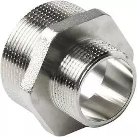 Латунный резьбовой переходной ниппель PRO AQUA 06-m15-m6xb