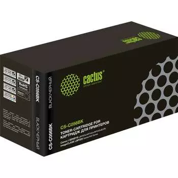 Лазерный картридж для canon i-sensys lbp325x/mf542x/mf543x Cactus 056bk 1626294
