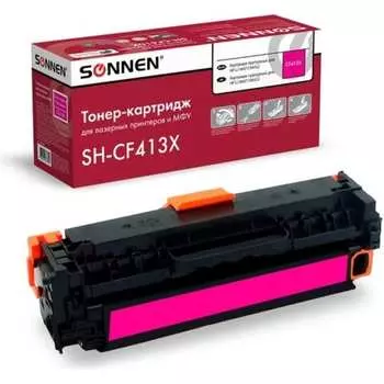 Лазерный картридж для HP LJ M477/M452 SONNEN SH-CF413X 363949