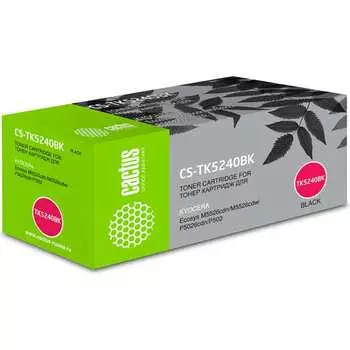 Лазерный картридж для kyocera ecosys m5526cdn/m5526cd Cactus tk-5240bk 1011586