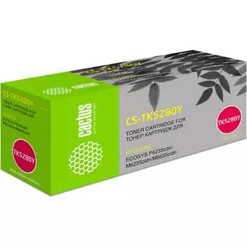 Лазерный картридж для kyocera ecosys p6235cdn/m6235cid Cactus tk-5280y 1070453