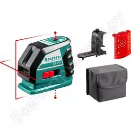 Линейный лазерный нивелир KRAFTOOL CL-70-2 34660-2