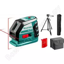 Линейный лазерный нивелир KRAFTOOL CL-70-3 34660-3