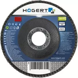 Лепестковый шлифовальный круг HOEGERT TECHNIK HT8D055