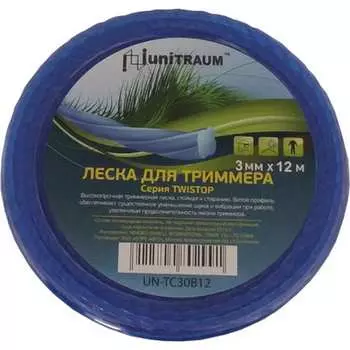 Леска для триммера UNITRAUM UN-TC30B12