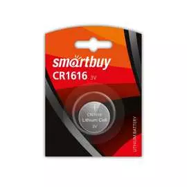 Литиевый элемент питания Smartbuy CR1616 SBBL-1616-1B