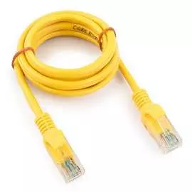 Литой многожильный патч-корд Cablexpert UTP PP12-1M/Y