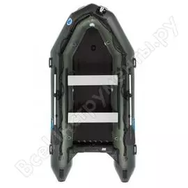 Лодка пвх stormline heavyduty air light 340 серая 1050b