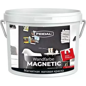 Магнитная краска Feidal Wandfarbe MAGNETIC 20195