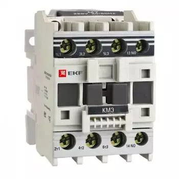 Малогабаритный контактор EKF КМЭ PROxima ctr-s-9-24