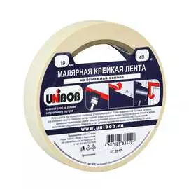 Малярная клейкая лента Unibob 214971