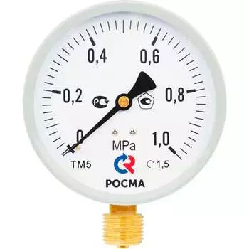 Манометр РОСМА тм-510р.00 модель 2 D270-06620