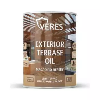 Масло для дерева VERES exterior terrase oil 255546
