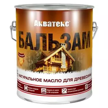 Масло для древесины АКВАТЕКС БАЛЬЗАМ 260527