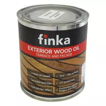 Масло для террас и фасадов Finka Exterior Wood Oil Teak FO-075T