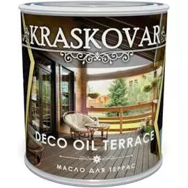 Масло для террас Kraskovar вишня, 0.75 л 1278