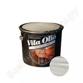 Масло для внутренних работ с твердым воском живая краска vita olio шелк.-мат. береза 5 л 255938