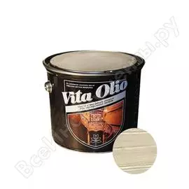 Масло для внутренних работ с твердым воском живая краска vita olio шелк.-мат. дуб обыкновенный 10 л 255983