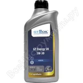 Масло GT OIL Energy SN SAE 5W30 API SN 8809059407240