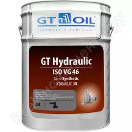 Масло hydraulic, iso vg46, 20л gt oil 8809059407134